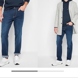 Express mens jeans 4 way stretch classic straight 34x34